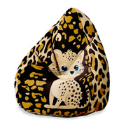 Puf Pearshape Cheetoo-M