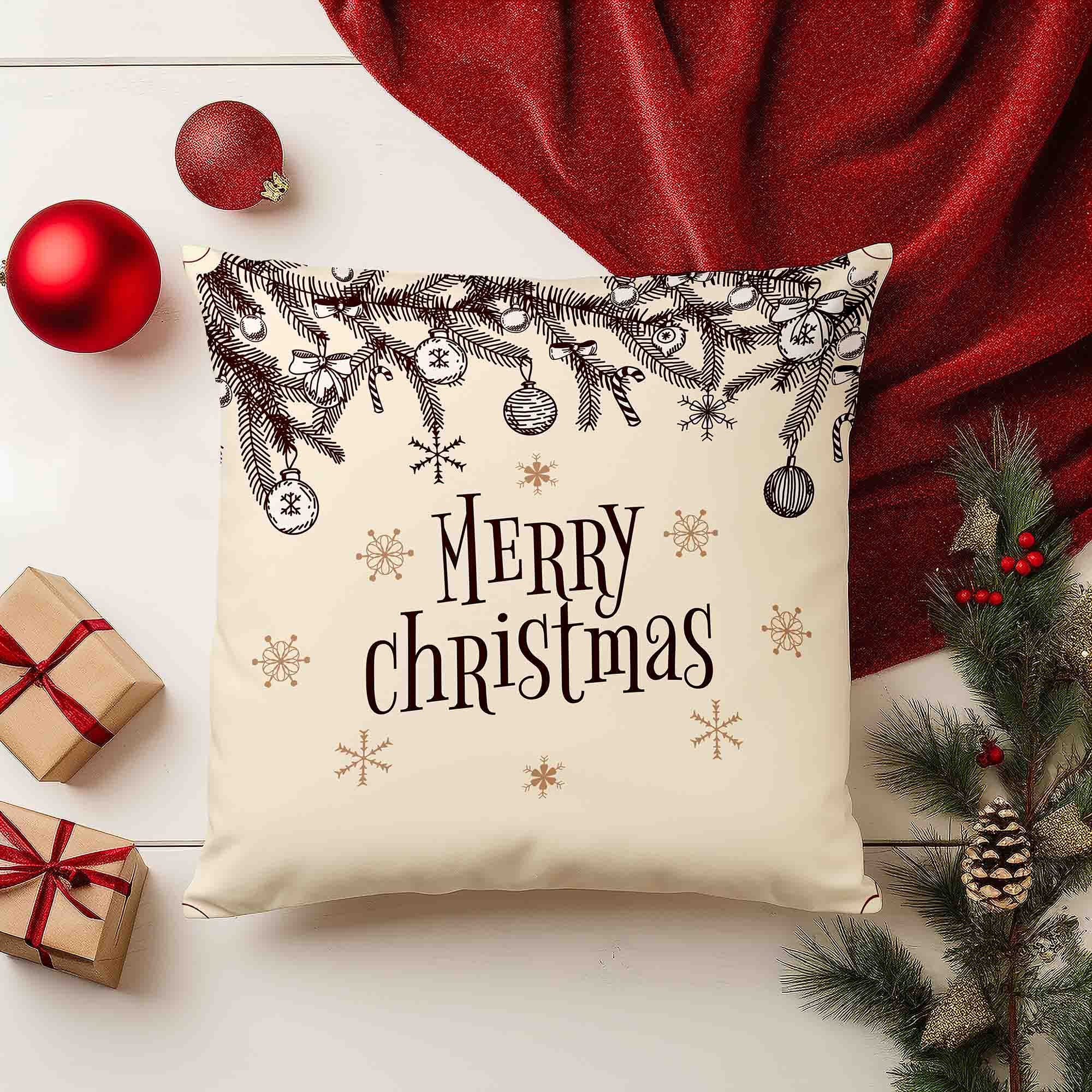 Polštář Christmas Balls-Velvet