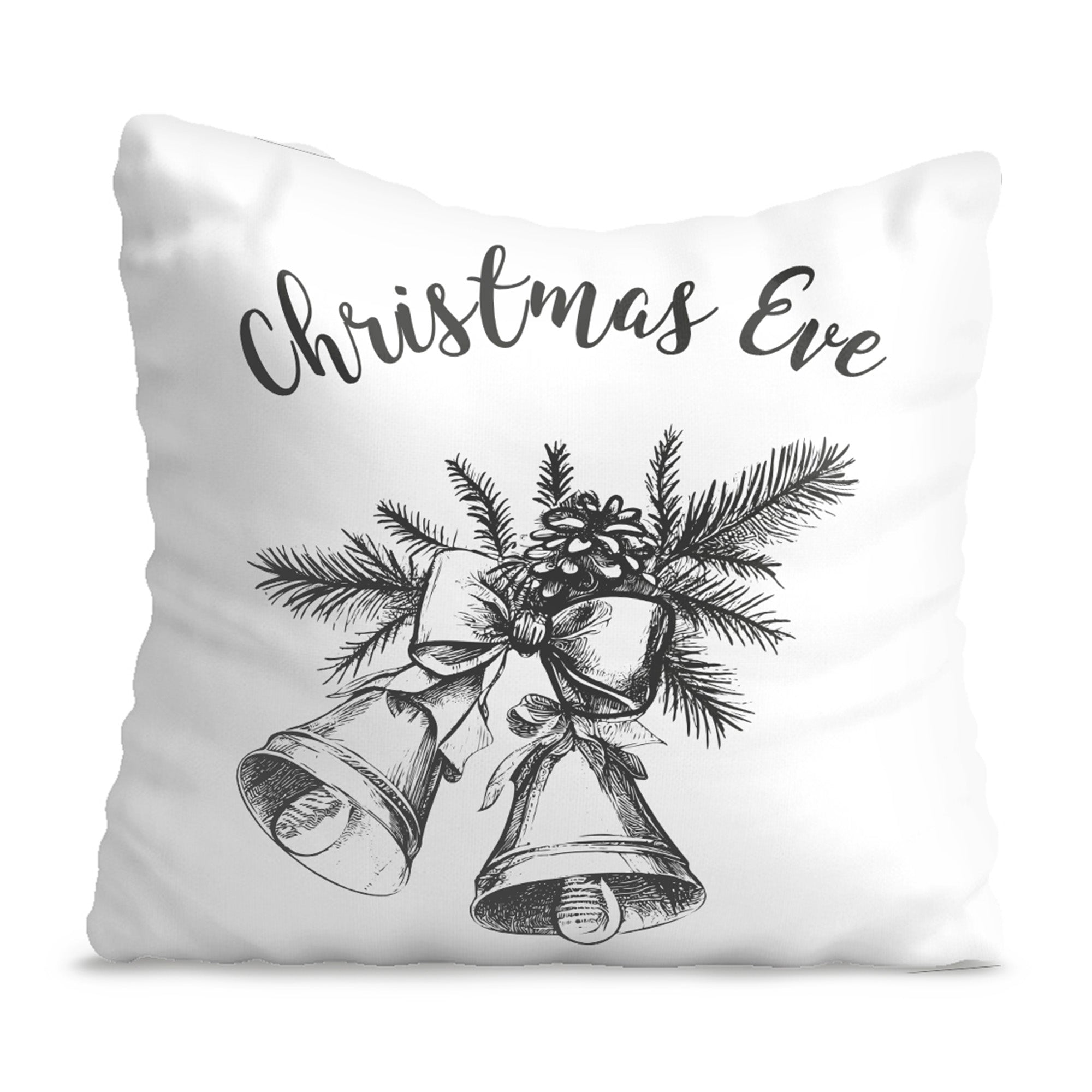 Christmas Eve White Oxford Pillow