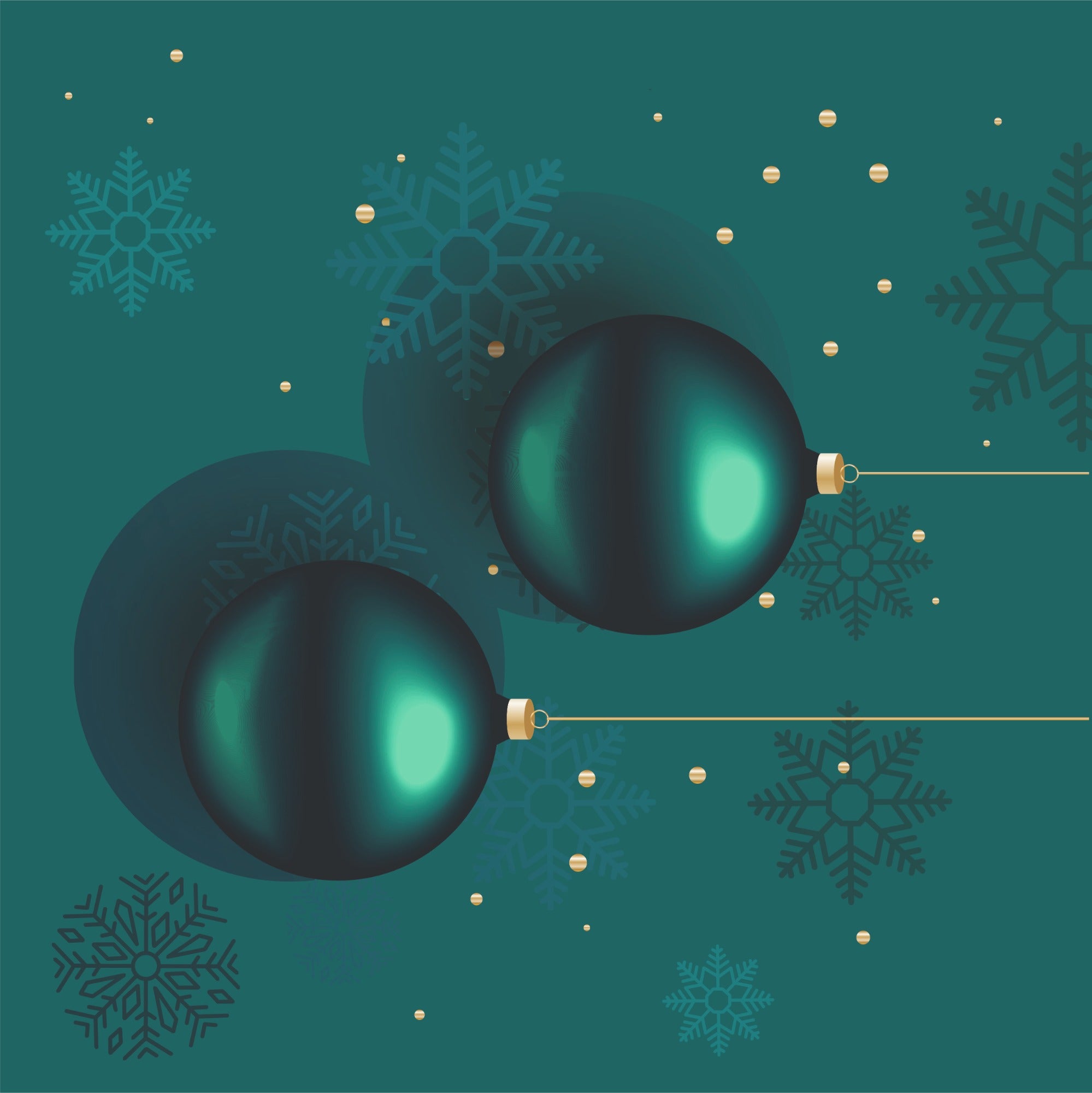 Polštář Christmas Gold Balls