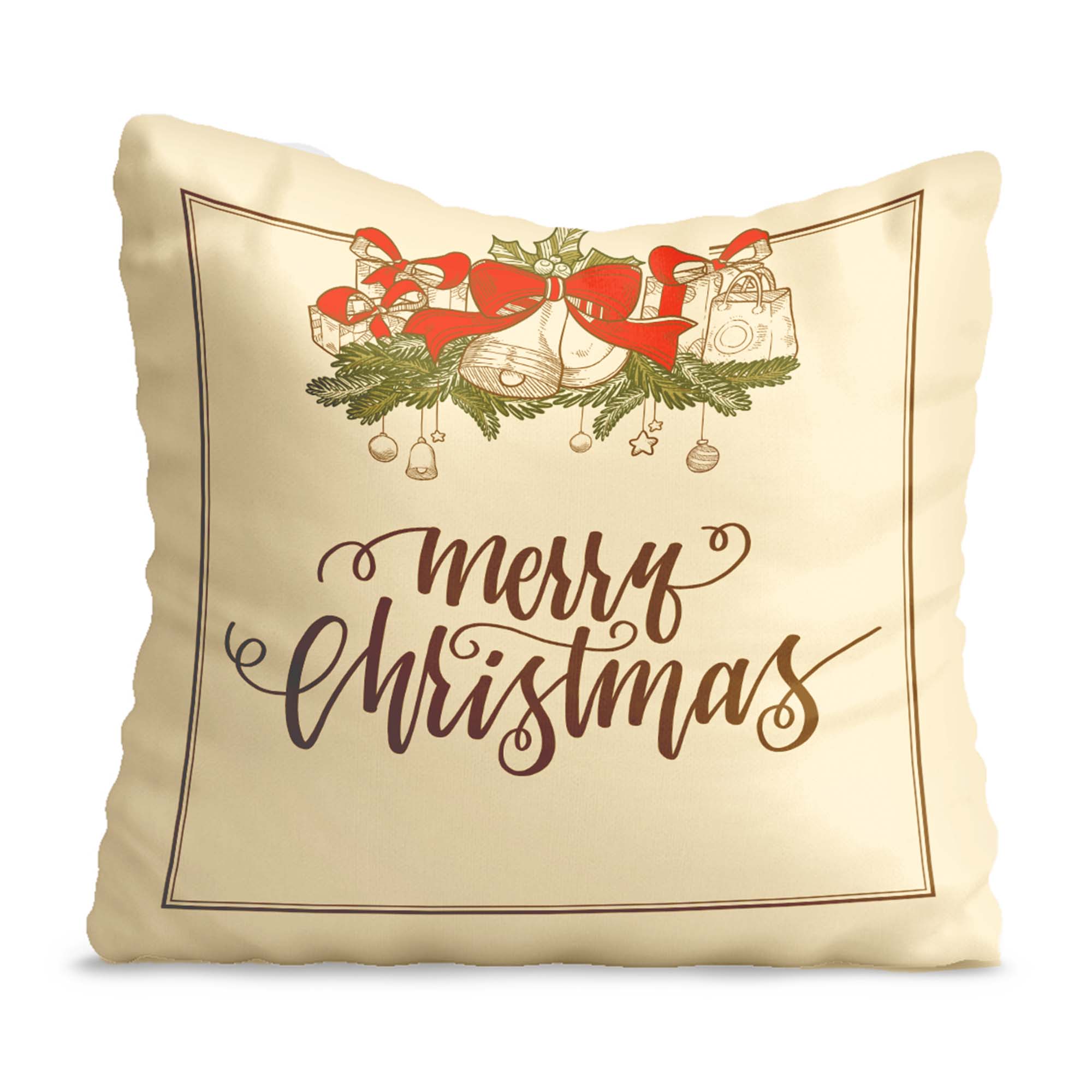 Polštář Christmas Mistleto-Velvet