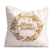 Christmas Wreath Panama Pillow