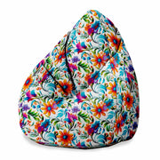 Puf Pearshape Colorful Floral -M-Oxford