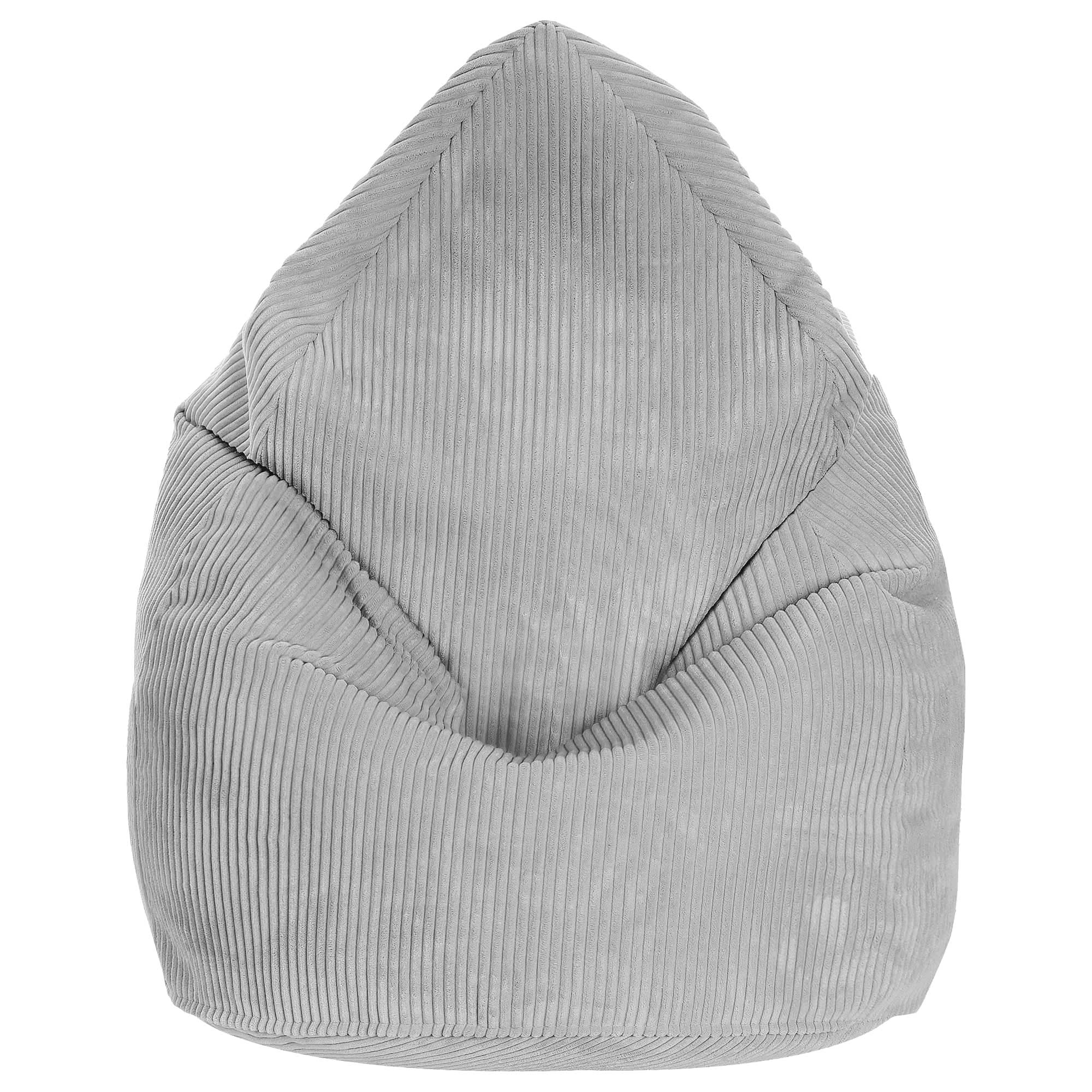 Sedací vak Pearshape Lincoln Cool Gray-S