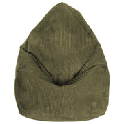 Lincoln Dark Olive Pouf-S