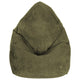 Lincoln Dark Olive Pouf-S