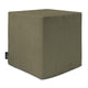 Sitzpouf Qubik Dark Olive-40x40 cm
