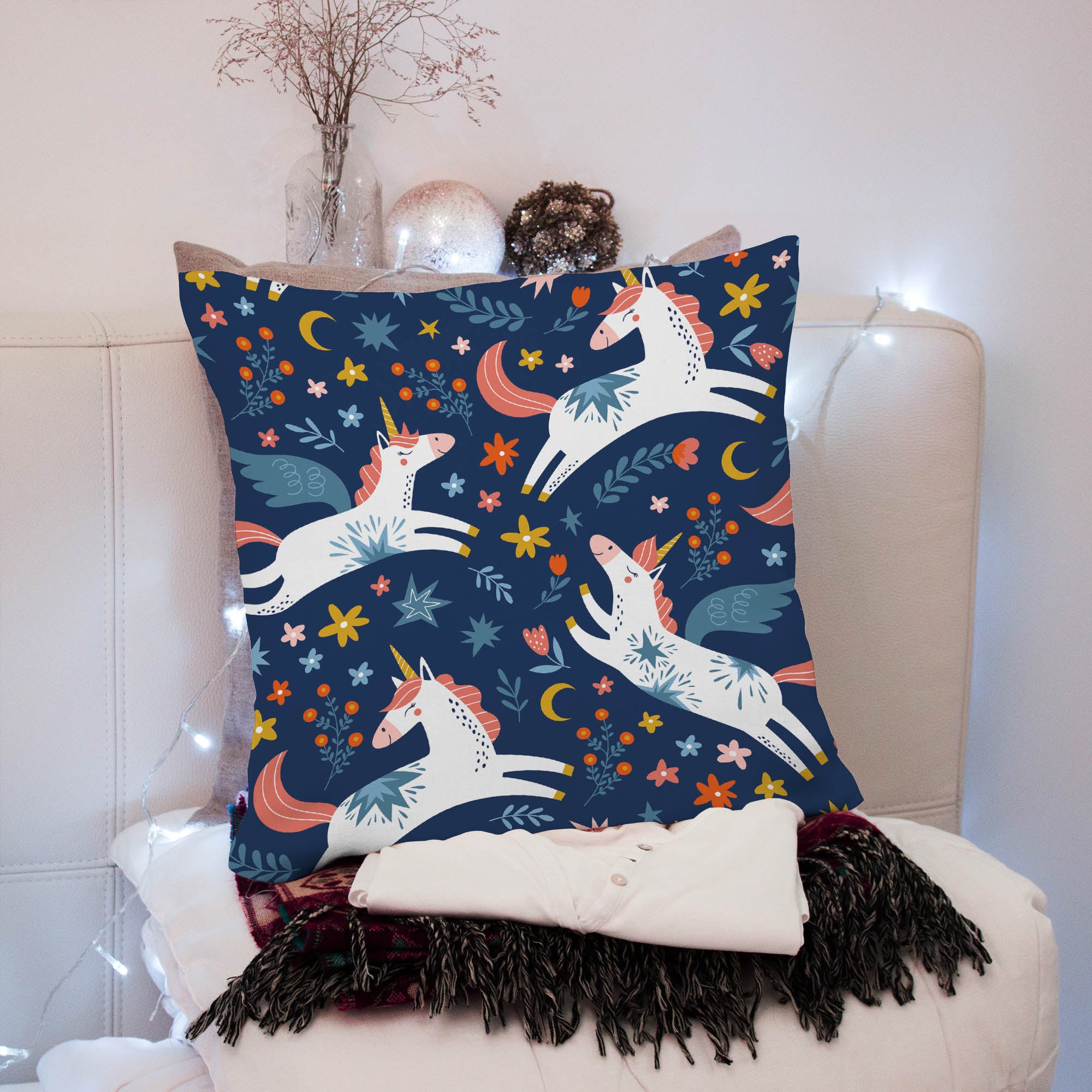 Fairy Unicorns Pillow