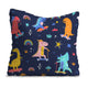 Skater Dinosaurs Pillow-Panama