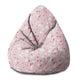Puf Pearshape Růžový Abstraktní-S-Velvet