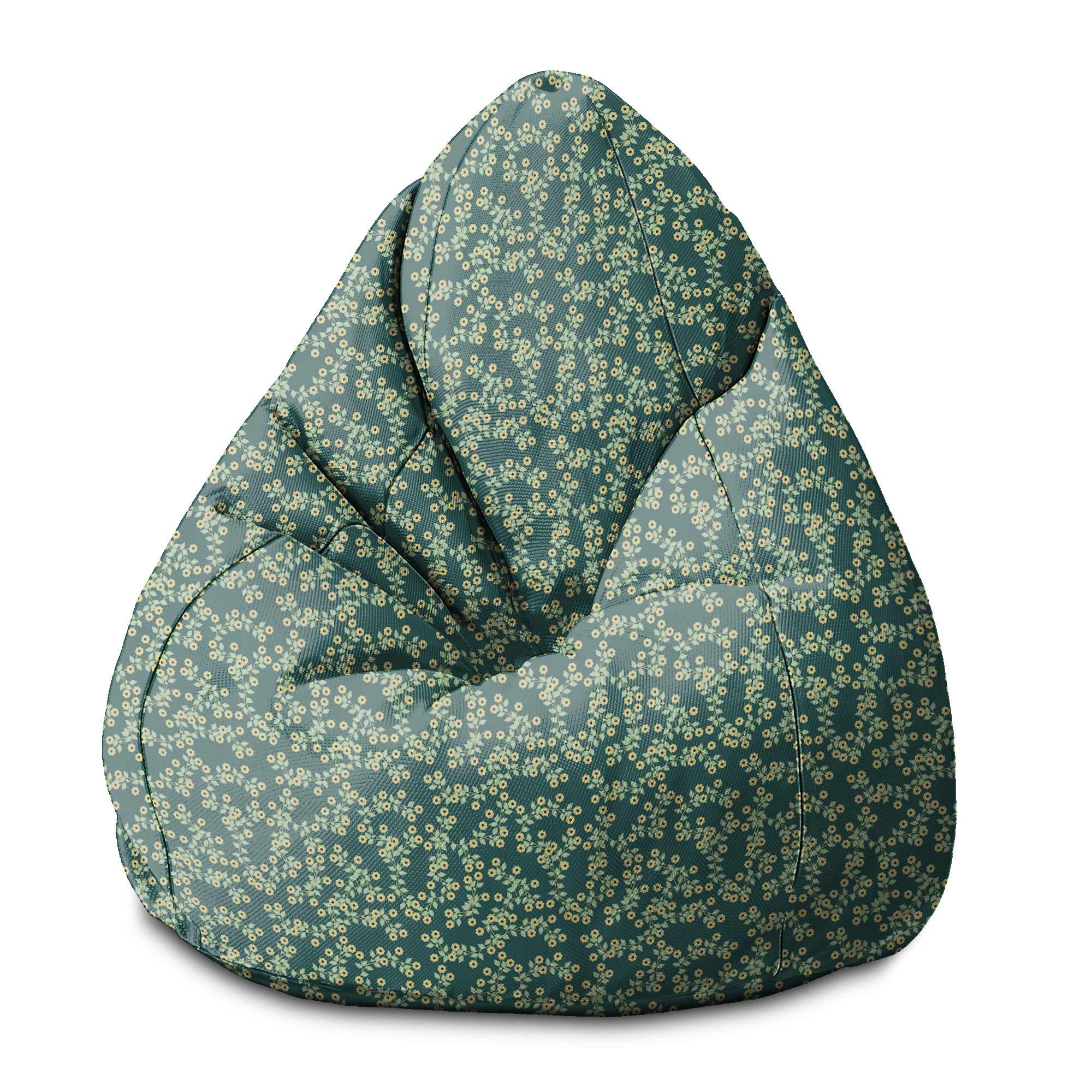 Puf Pearshape Drobnokvet-S-Oxford
