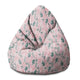 Puf Pearshape Vzor sladkých listov