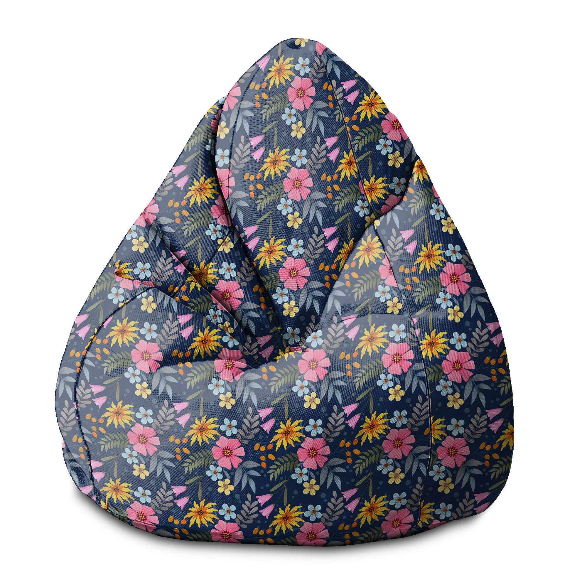 Puf Pearshape Jarné kvety-M-Oxford