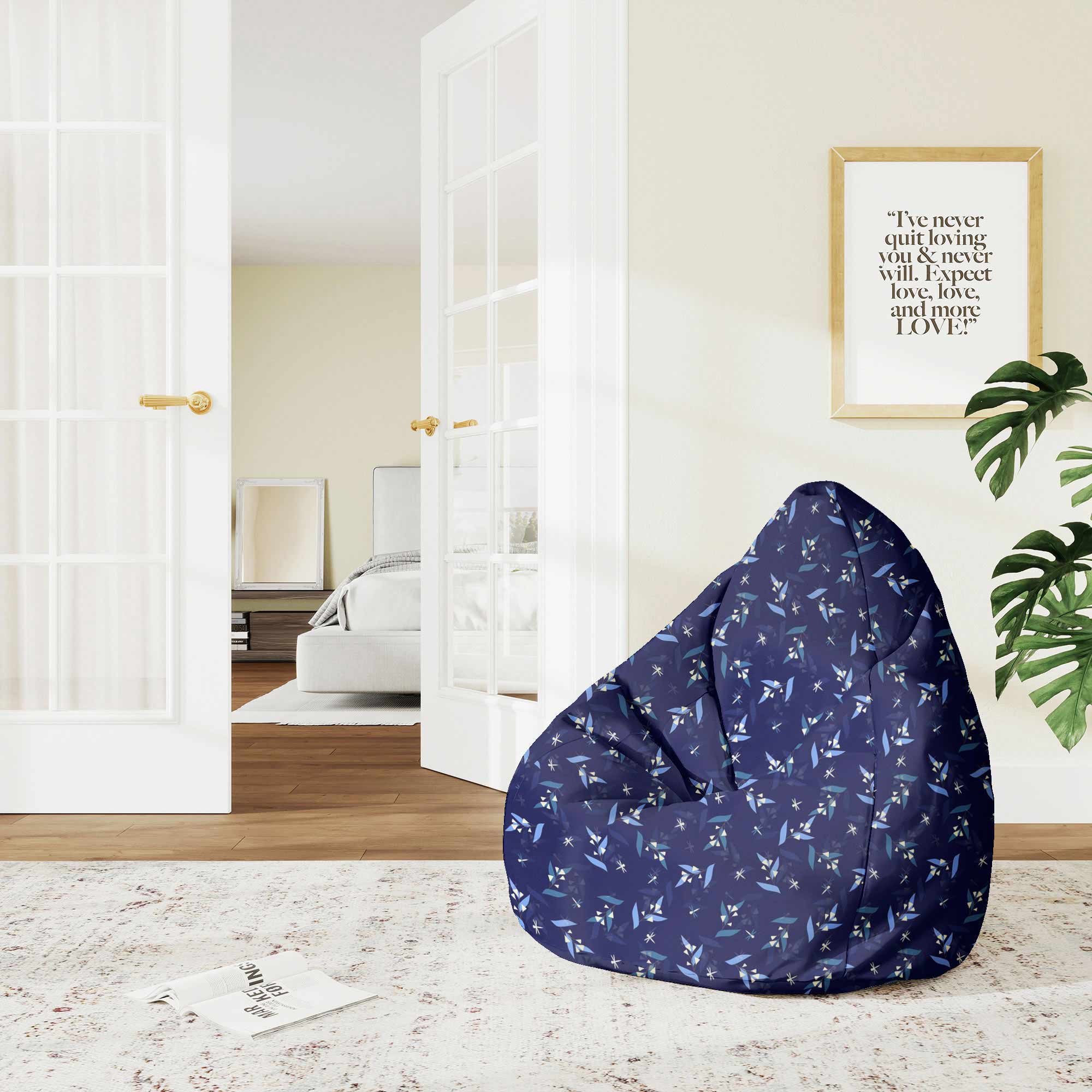 Puf Pearshape Mesiacové Kvety