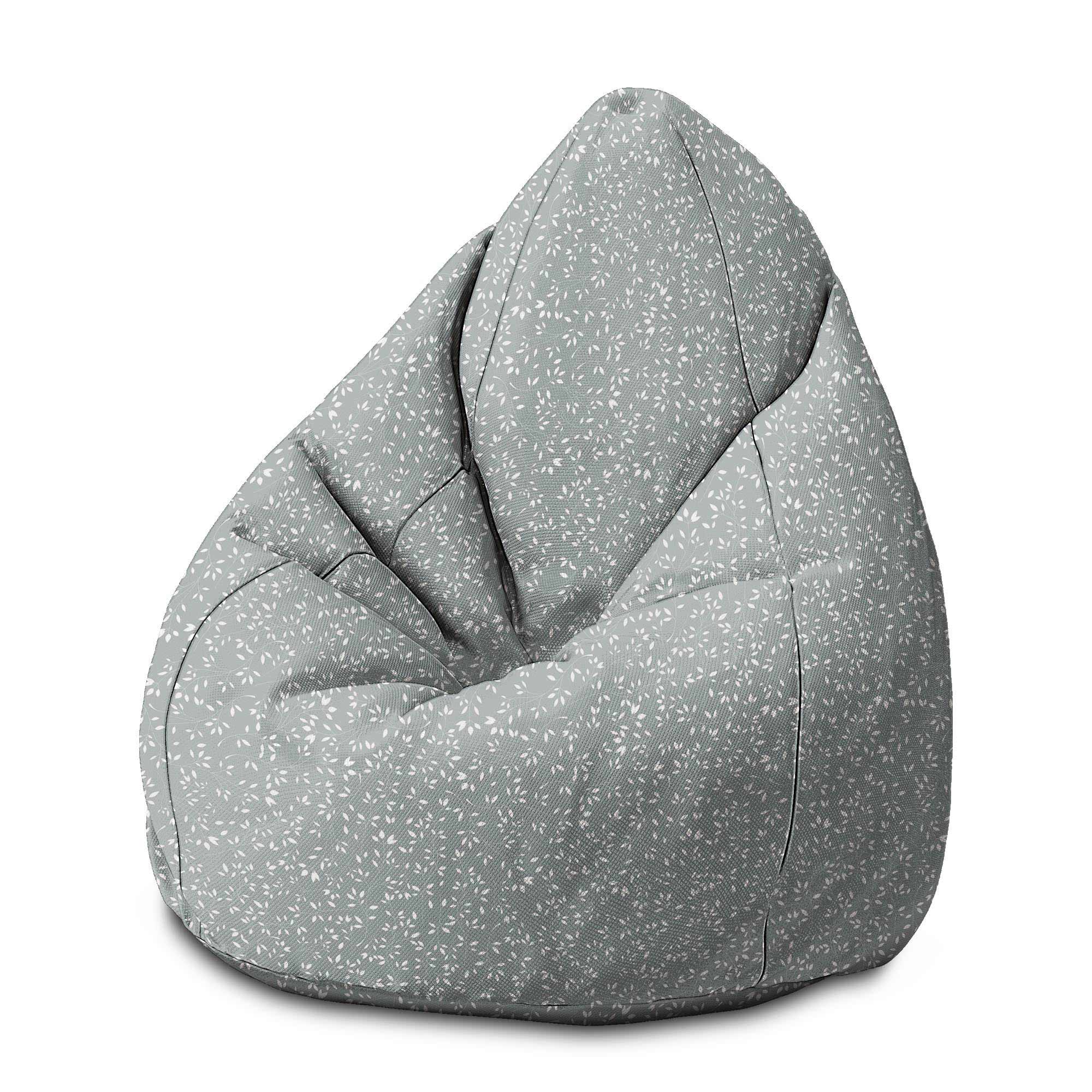 Puf Pearshape Simple Floral-M-Velvet