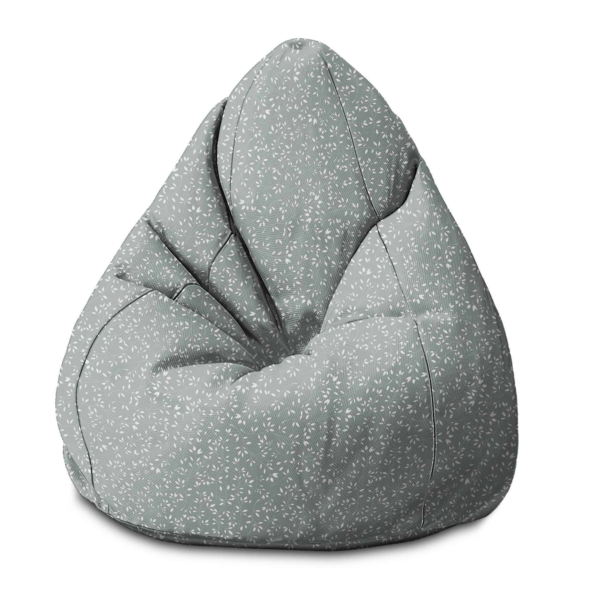 Puf Pearshape Simple Floral-M-Velvet