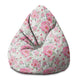 Puf Pearshape Rose Garden-M-Velvet