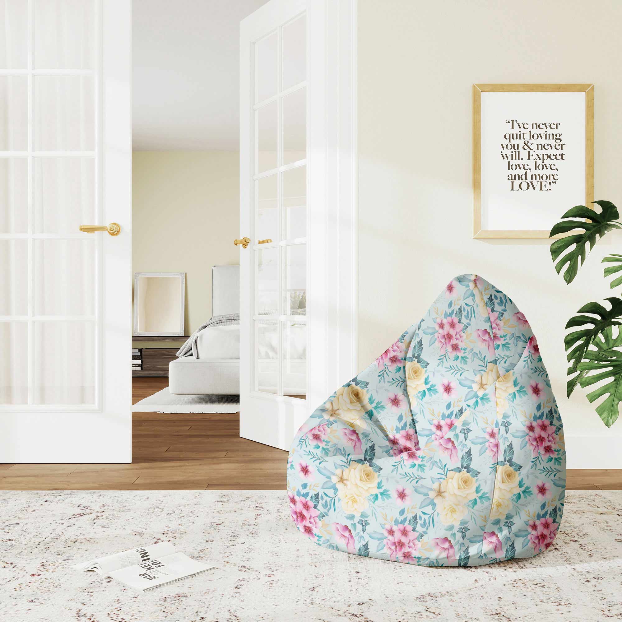 Pearshape Pouf Scent of the Rose-S-Velvet