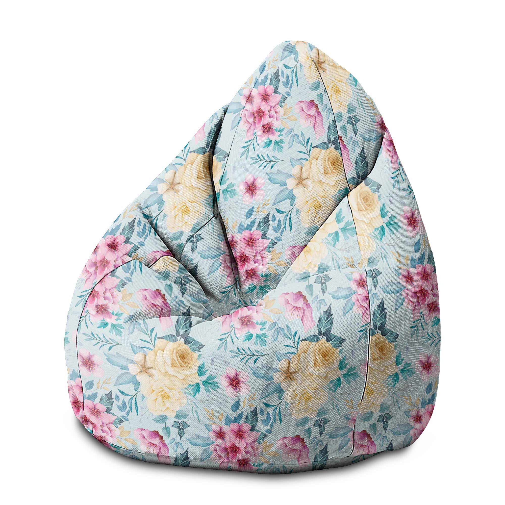 Puf Pearshape Vôňa ruže-M-Zamat