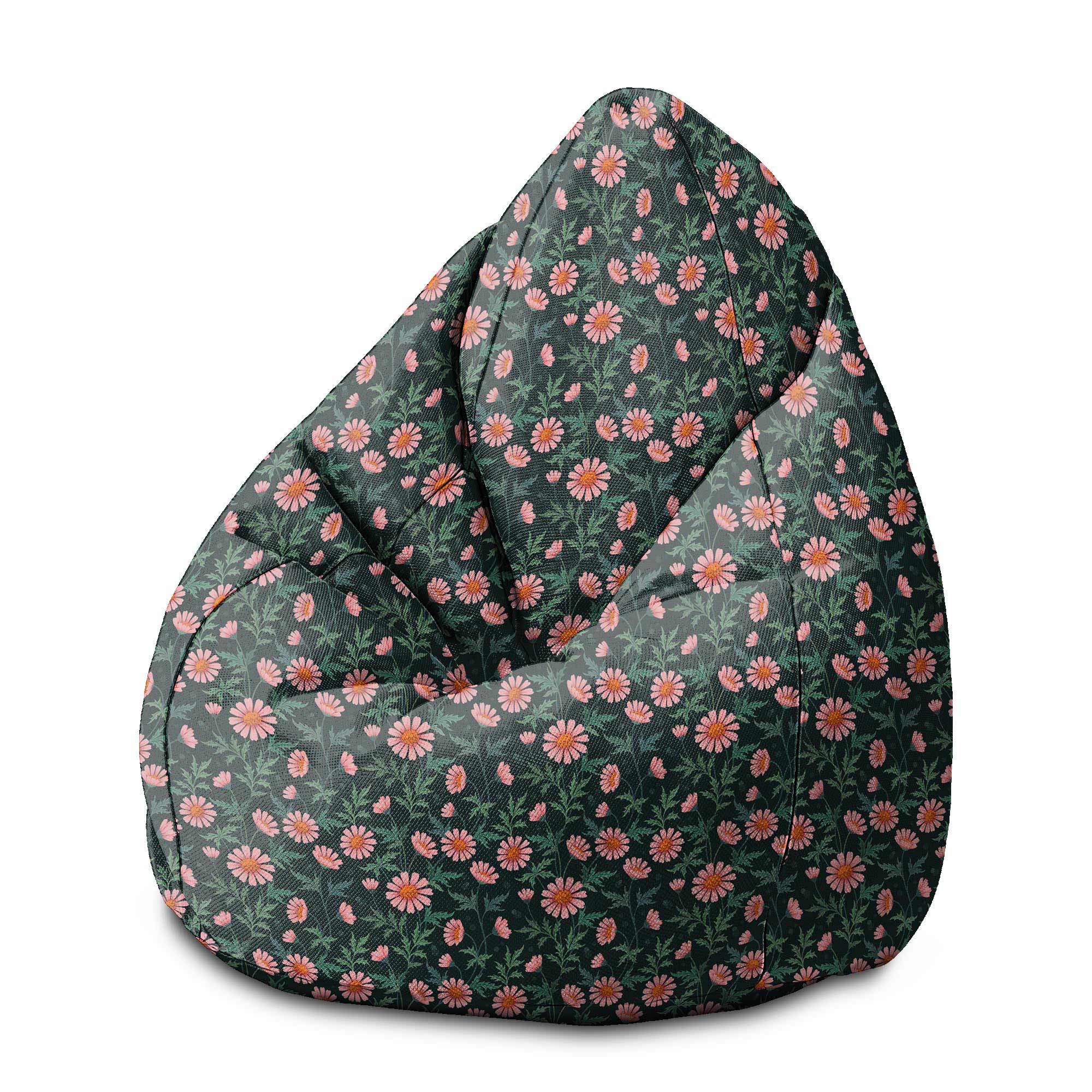Puf Pearshape Margarétka-S-Velvet