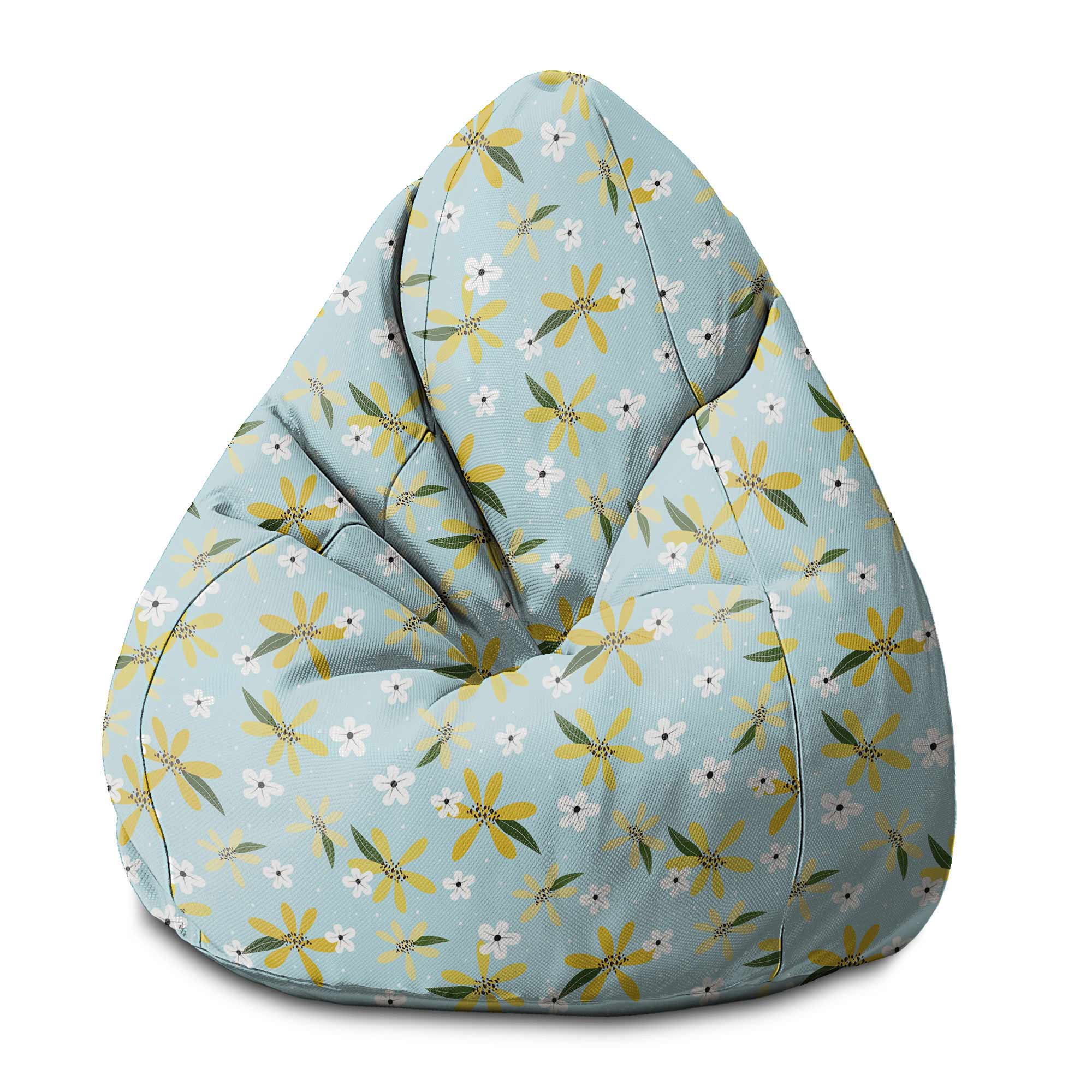 Pearshape Pouf Summertime-M-Oxford
