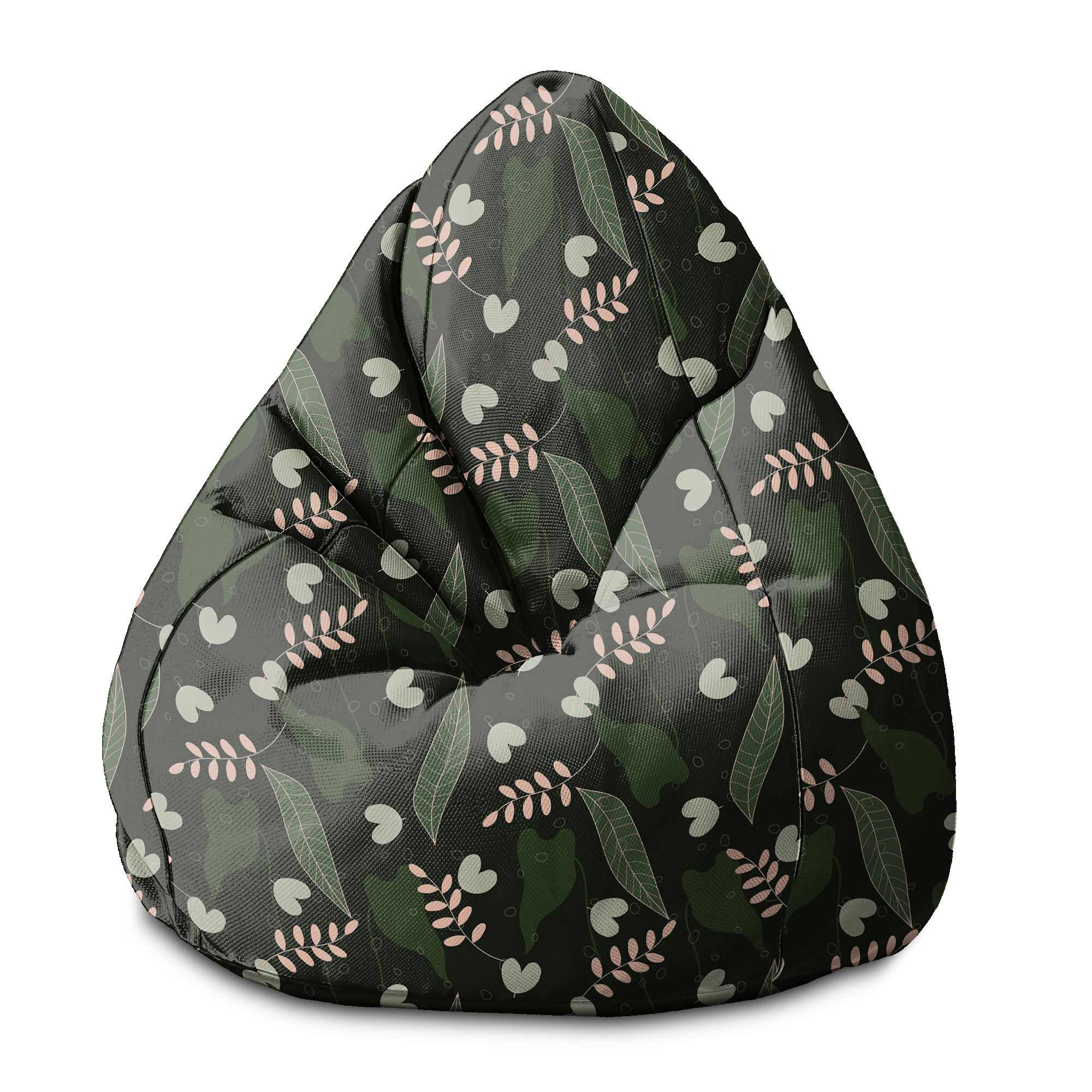 Puf Pearshape Letná noc-S-Zamat