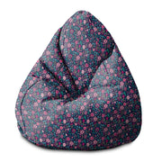 Puf Pearshape Pink Meadow-S-Oxford