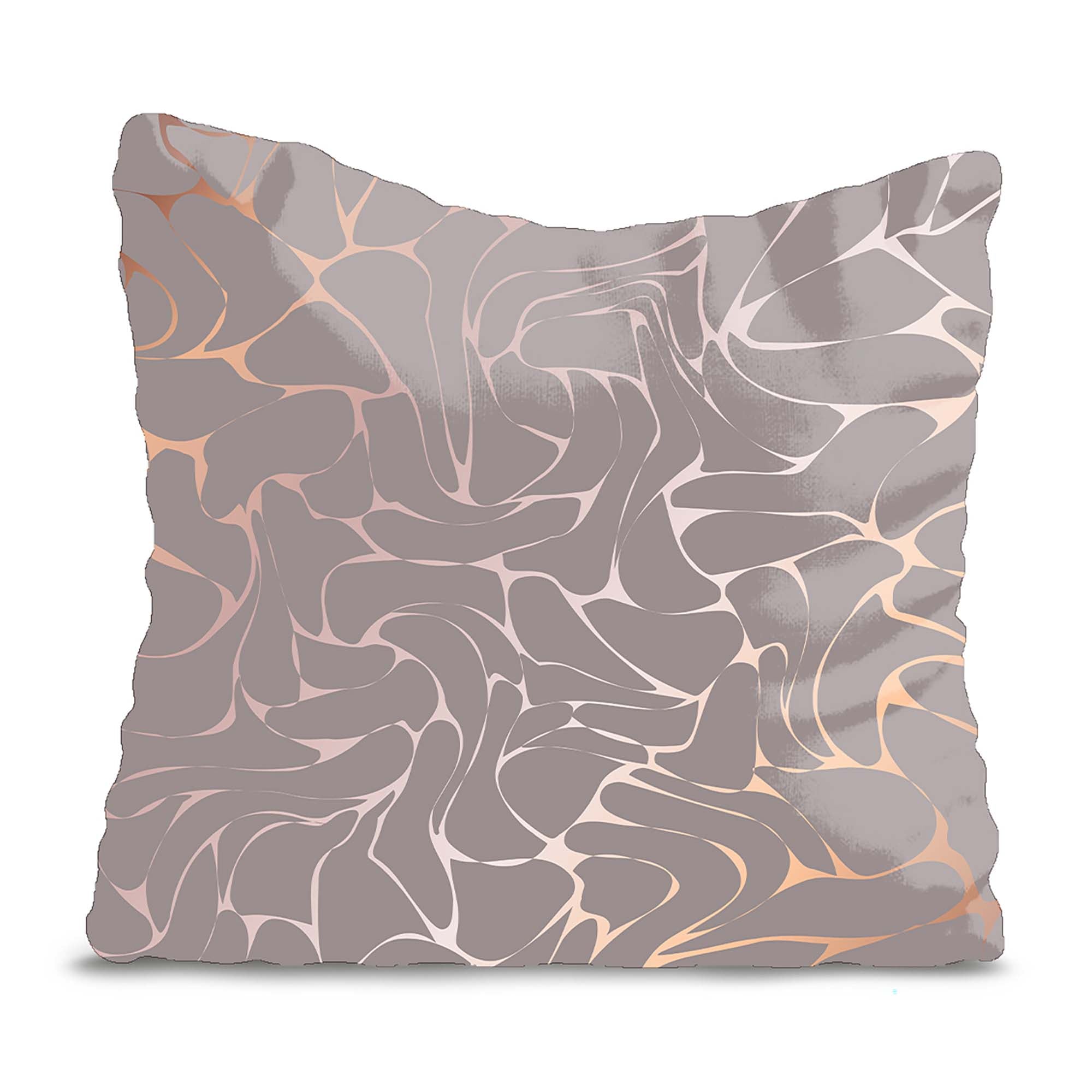 Gold Swirl Pillow