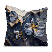 Dark Flowers Pillow