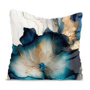 Poduszka Gold Ink Flower-Oxford