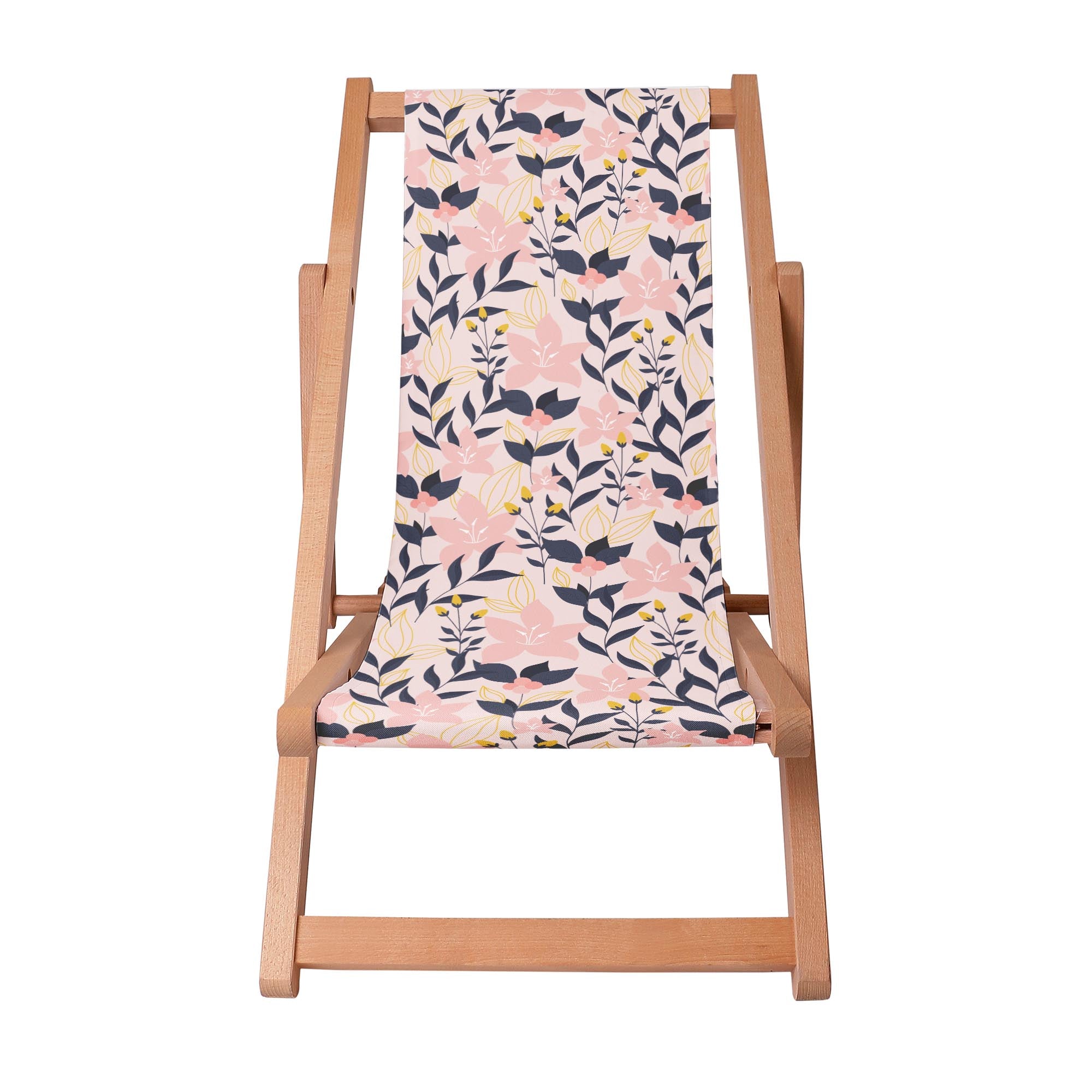 Wooden Deck Chair Calm Evening-S