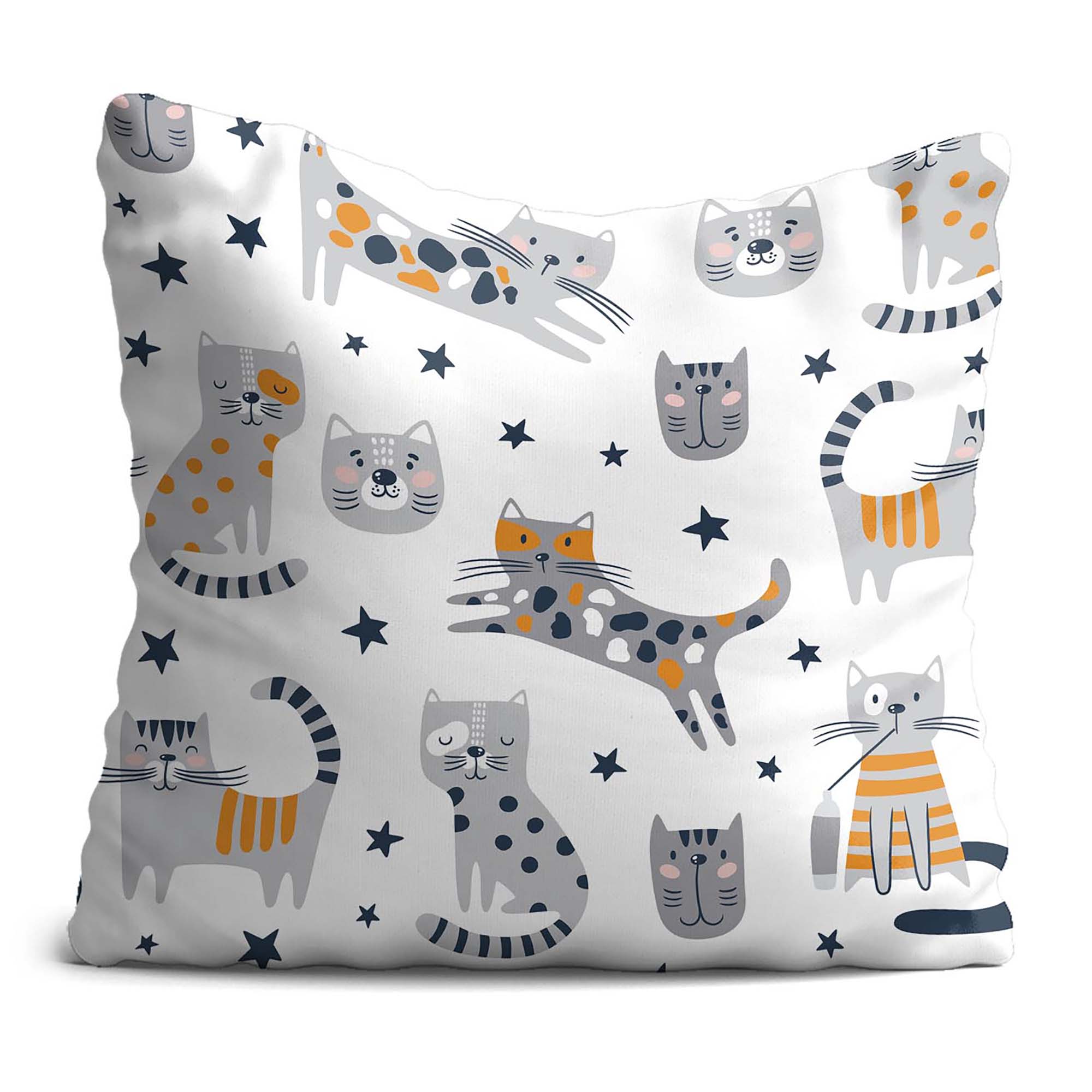 Kissen Cartoon Lustige Katzen-Oxford