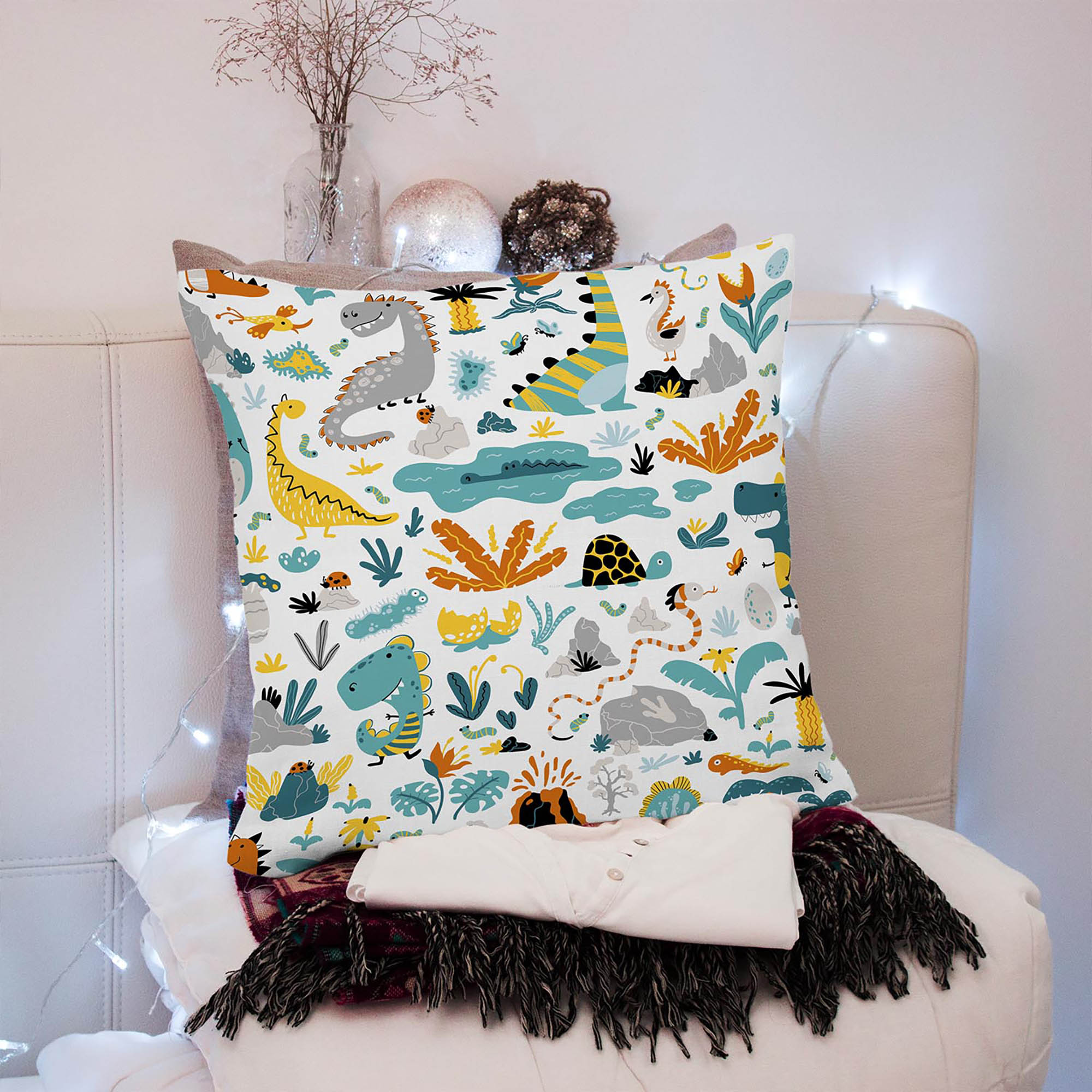 Vankúš Dinosaur Life-Velvet