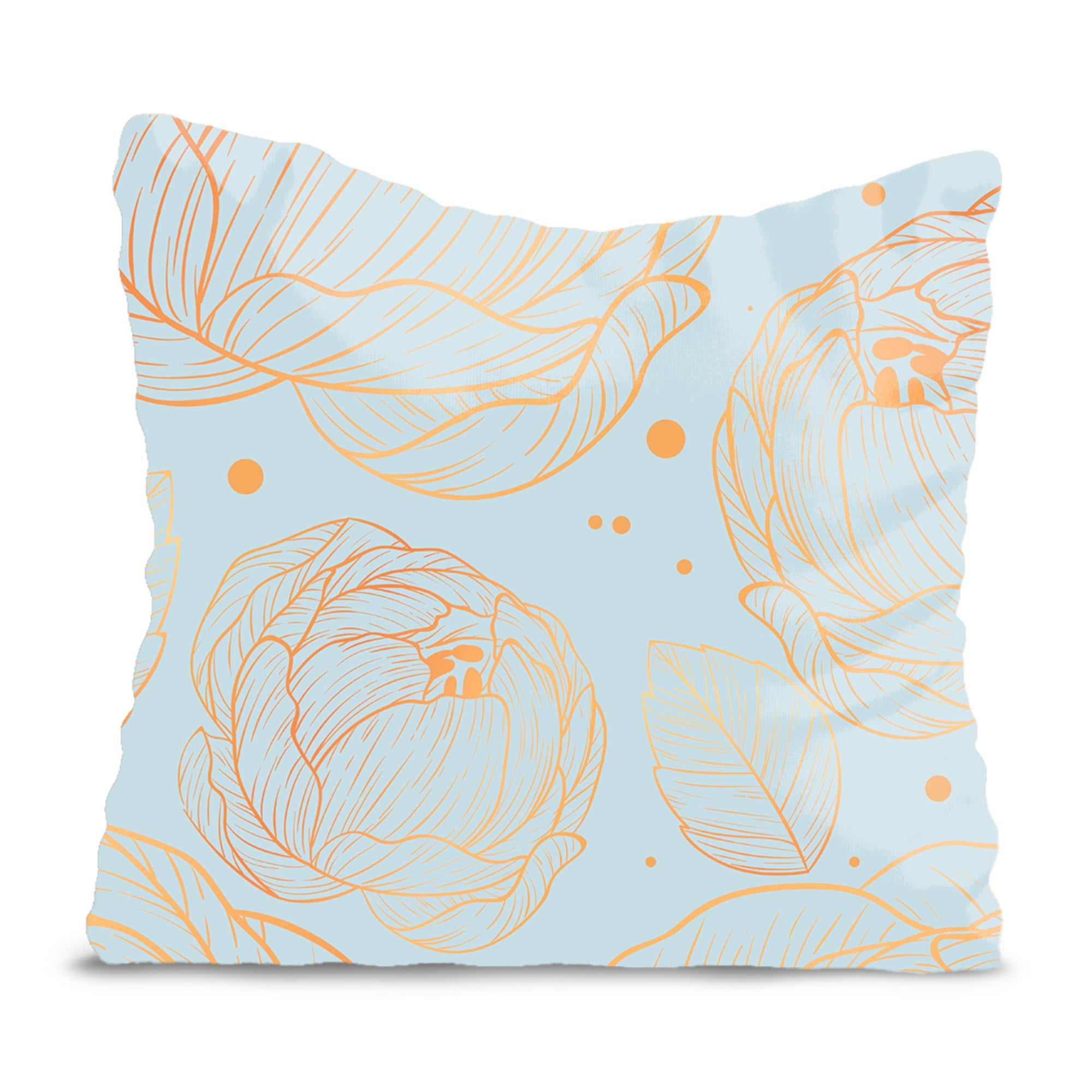 Dreaming Flowers-Velvet Pillow