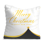 Elegant Merry Christmas Pillow-Velvet