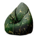 Puf Pearshape s rytinou botanického vzoru - Oxford