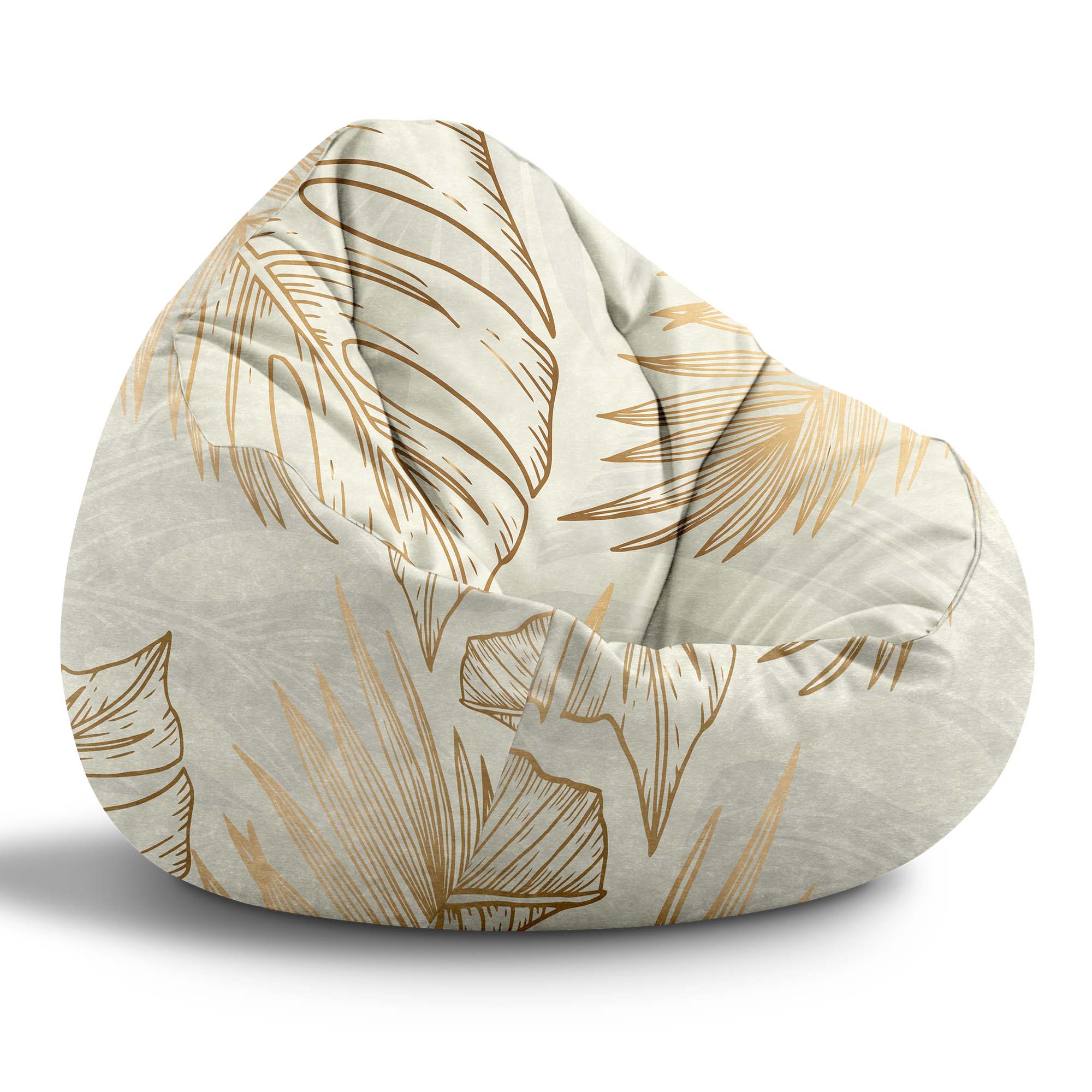 Puf Paradise Exotic Golden Leaves-Velvet