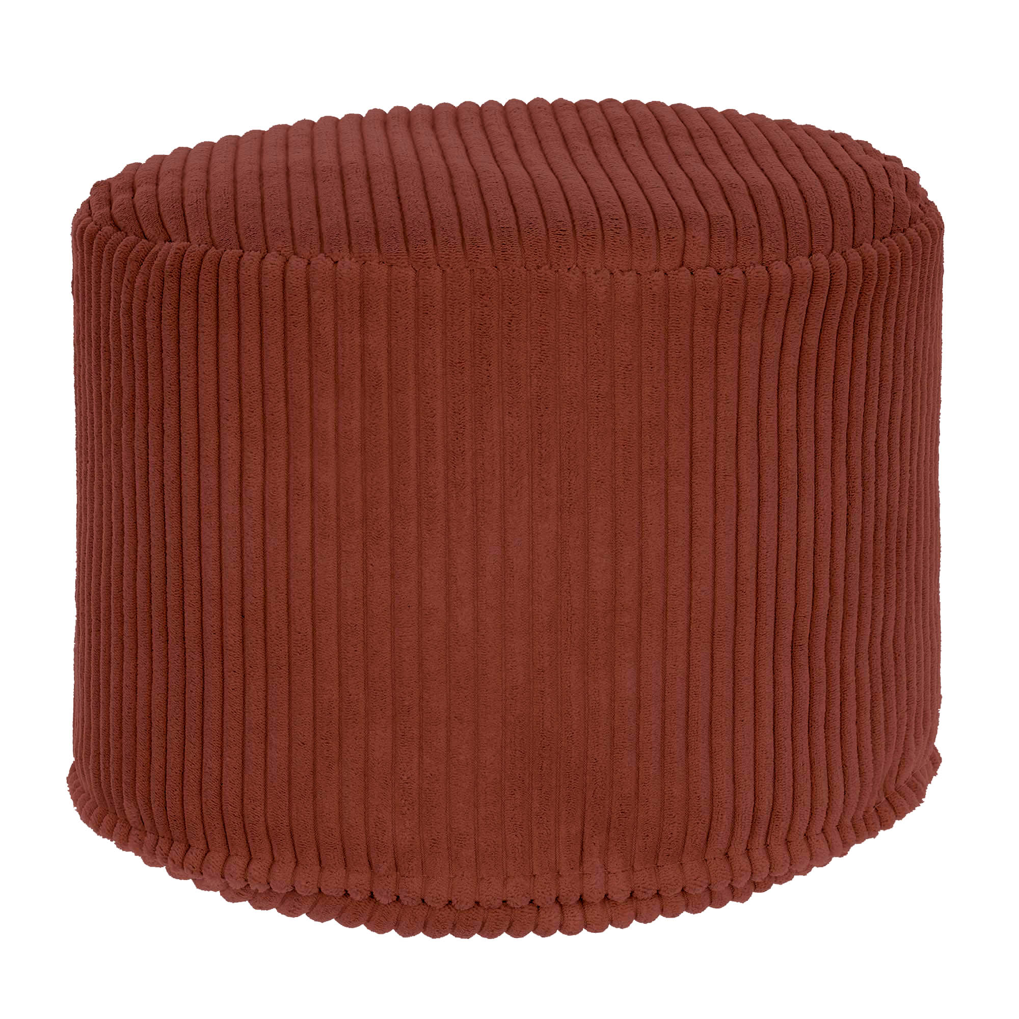 Runder Hocker Fußstütze Lincoln Fired Brick-S