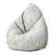 Puf Pearshape Kvetinové dobrodružstvo-S-Velvet