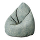 Puf Pearshape Floral Elegant Leaves - sametový