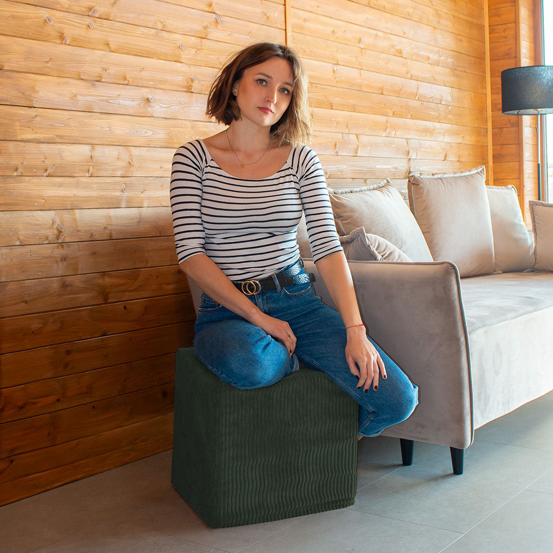 Qubik Forest Symphony Pouf
