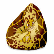 Puf Pearshape Giraffina-S