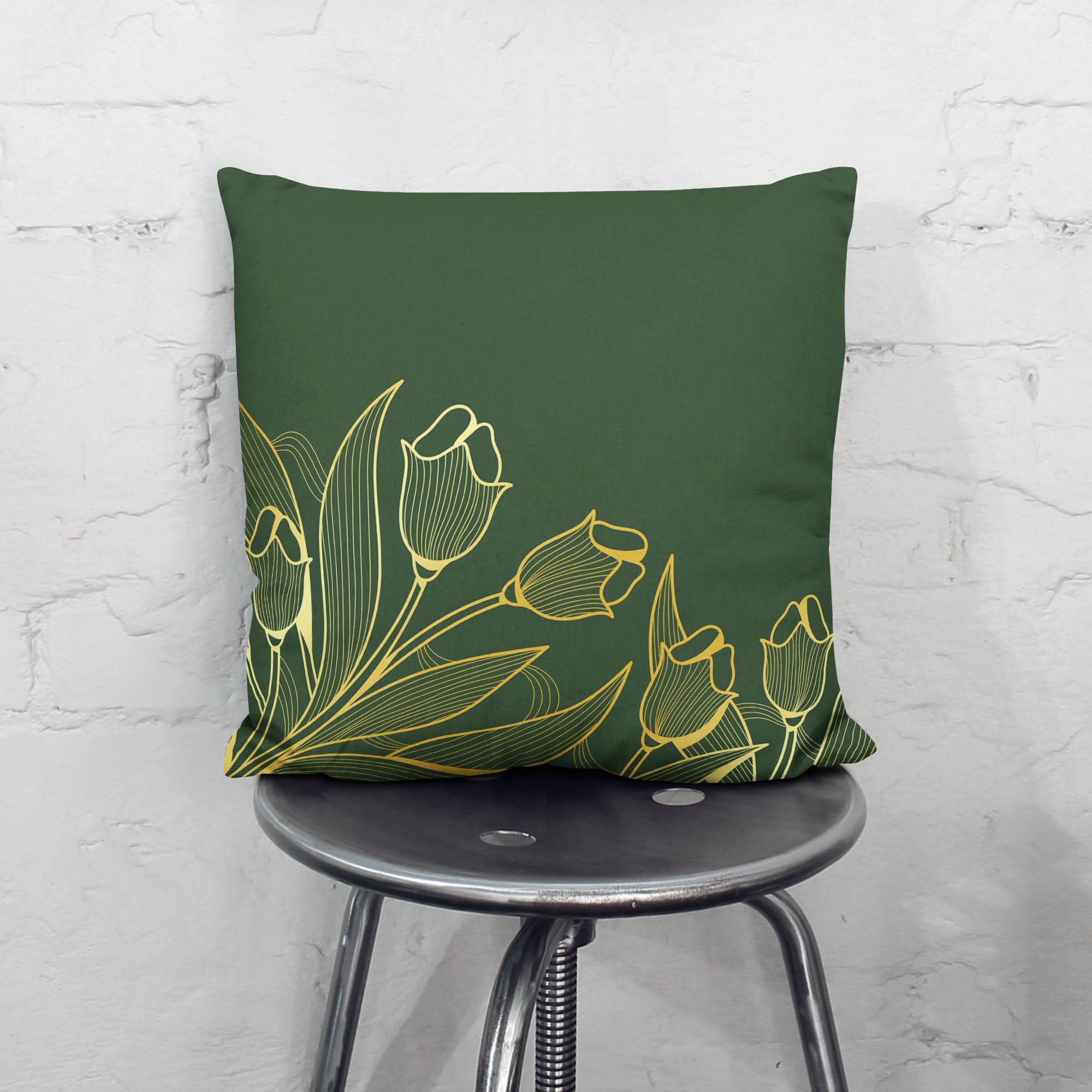Gold Dream-Velvet Pillow