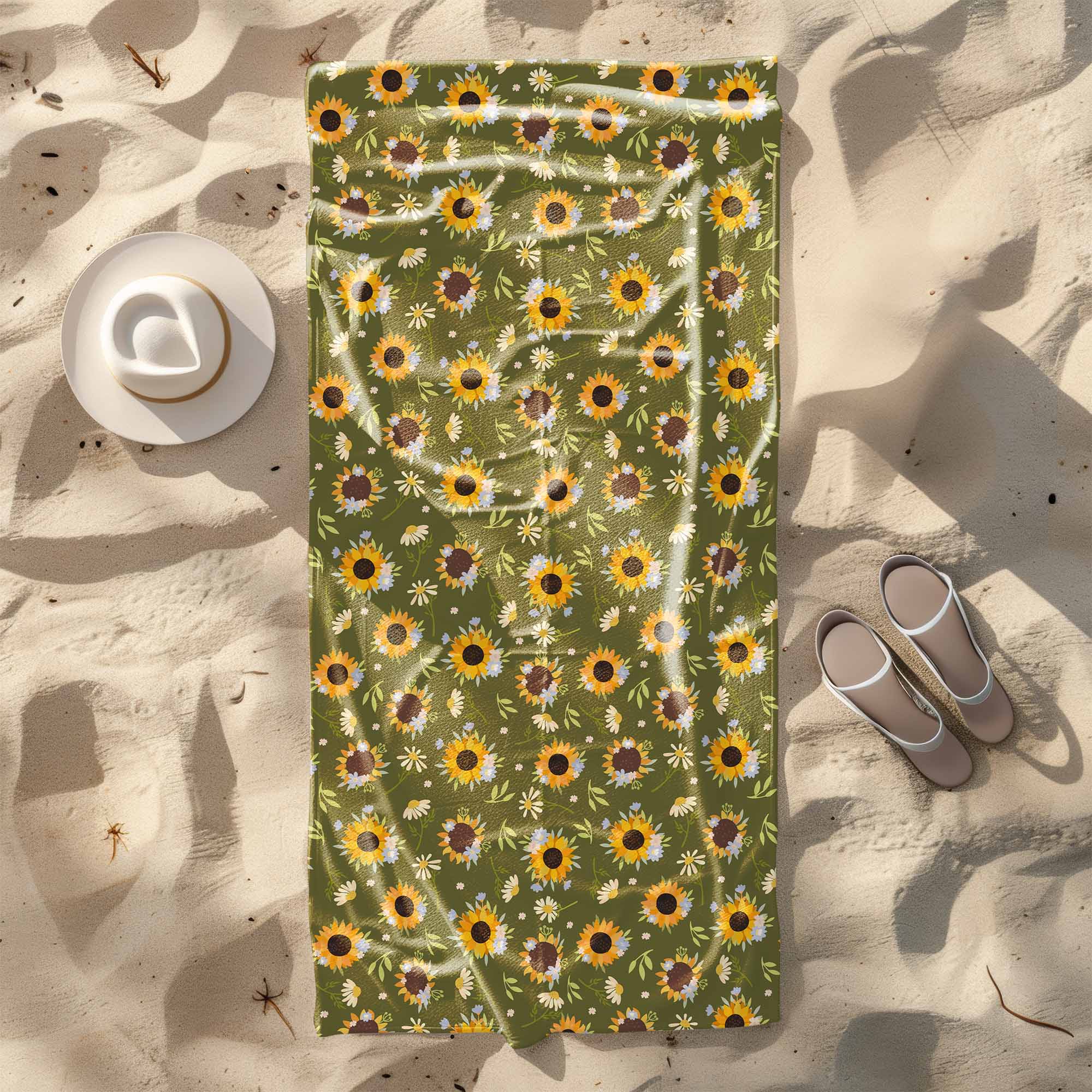 Handtuch Sonnenblumen-70x140 cm
