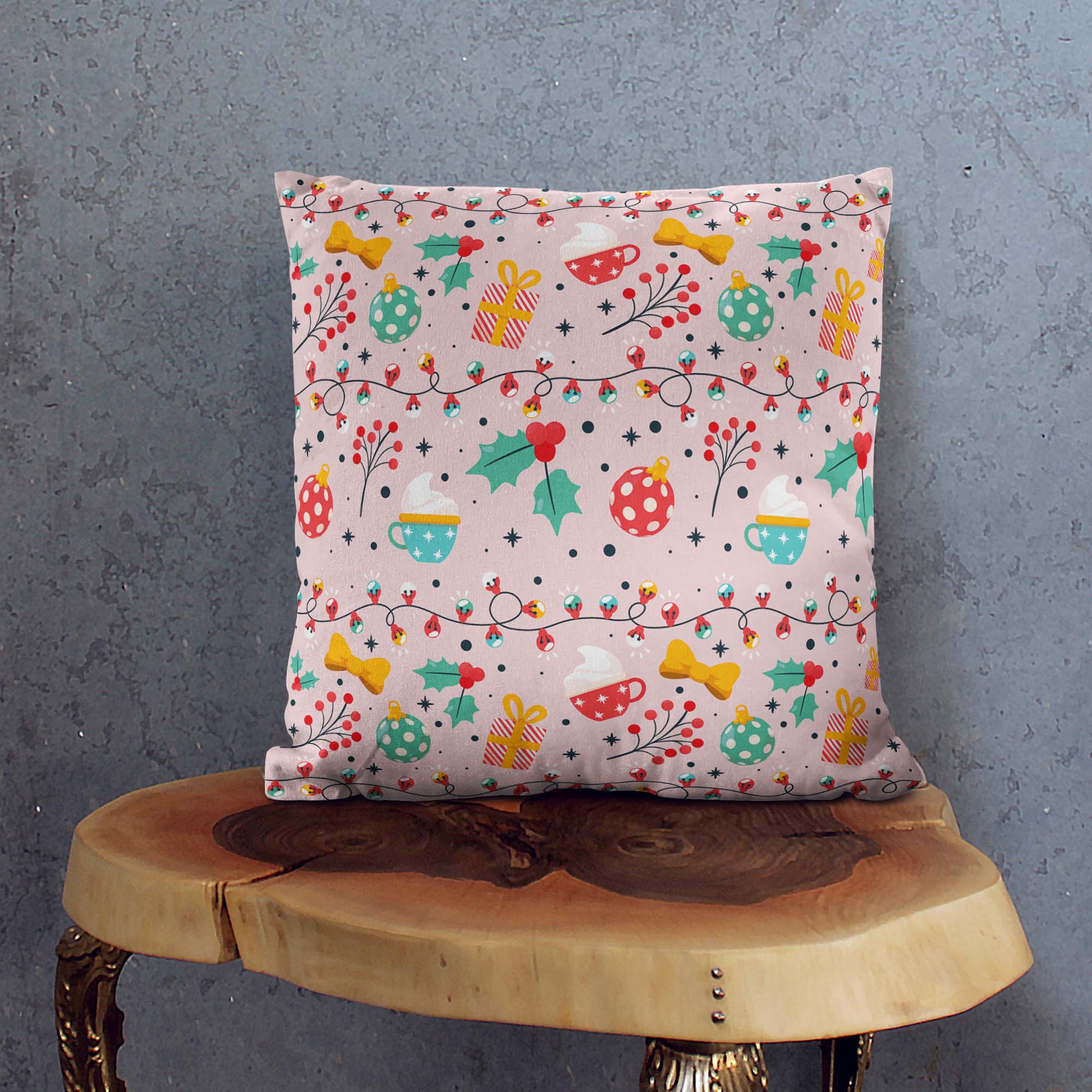 Pillow Happy December-Oxford