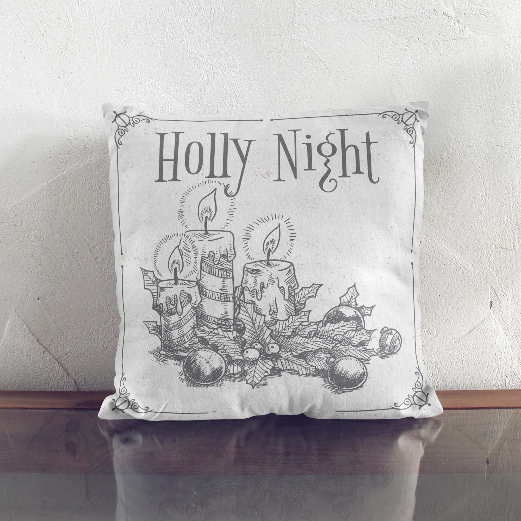 Holy Night Pillow-Oxford