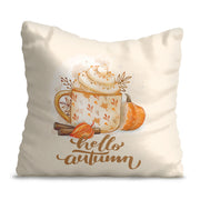 Hot Pumpkin Chocolate Pillow-Velvet