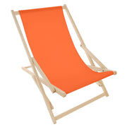 Rocking Deck Chair Orange