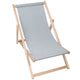 Liegestuhl aus Holz Imitation Jeans Moonlight Veil-M