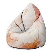 Puf Pearshape Peach Smile-M-Oxford